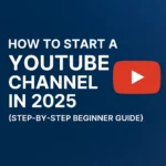 How to start a youtube channel image